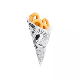 Sachets BLANC en pointe "Times" 16x11.5cm (40g)